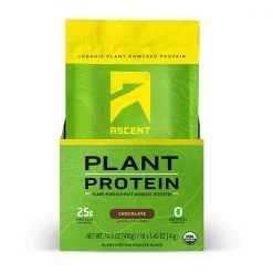 Ascent Protein Plant-Based Protein Powder - Chocolate