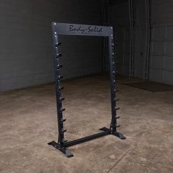 Body-Solid Body Solid Pro Club Line Horizontal 10 Bar Rack Weight Training