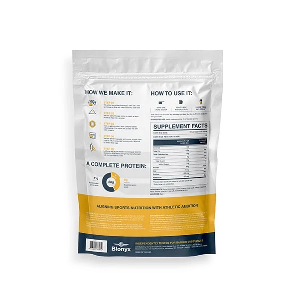 Blonyx Biosciences Inc. Blonyx Egg White Protein Isolate 2 Blonyx Biosciences Inc. Blonyx Egg White Protein Isolate