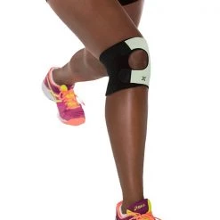 Body Helix Adjustable Full Knee Compression Sleeve 6 Body Helix Adjustable Full Knee Compression Sleeve