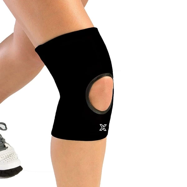 Body Helix Full Knee Open Compression Sleeve 1 Body Helix Full Knee Open Compression Sleeve