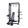 Body-Solid Body Solid Pro Club Line Half Cage Package SPR500BACK + SFID425 + SPRDCB + SR-DIP+ SR-CB