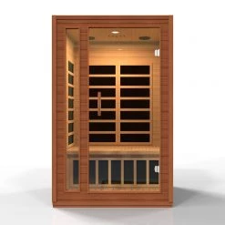 Dynamic Saunas Dynamic Cordoba 2-person Low EMF FAR Infrared Sauna (Canadian Hemlock)