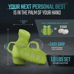 Egg Weights 1.0 Lb Set Youth Running Pods 9 Egg Weights 1.0 Lb Set Youth Running Pods