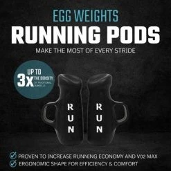 Egg Weights 2.0 Lb Set Adult Running Pods Free Weights