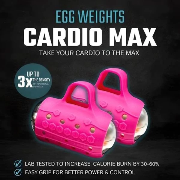 Free Weights Egg Weights 3Lbs Cardio Max With Bag 5 Free Weights Egg Weights 3Lbs Cardio Max With Bag