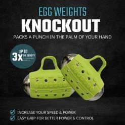 Egg Weights 4Lbs Knockout With Bag Free Weights