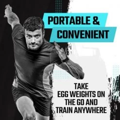 Egg Weights 4Lbs Knockout With Bag Free Weights