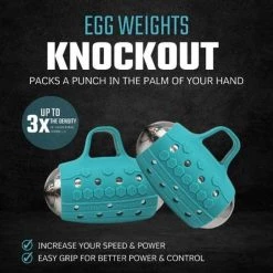 Egg Weights 4Lbs Knockout With Bag Free Weights