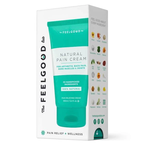 Athletic Recovery The Feel Good Lab Natural Pain Cream 1 Athletic Recovery The Feel Good Lab Natural Pain Cream