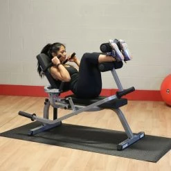 Body-Solid Body Solid Horizontal Ab Crunch Bench Weight Training
