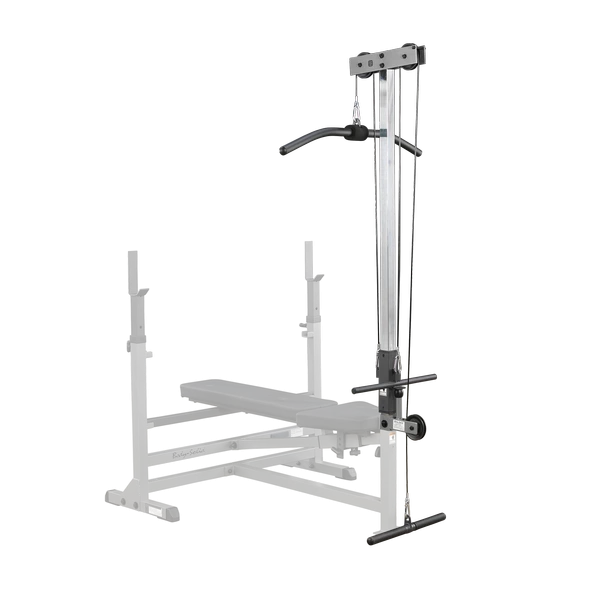 Body-Solid Weight Training Body Solid Lat Pull Down/Seated Row Attachment For Benches 1 Body-Solid Weight Training Body Solid Lat Pull Down/Seated Row Attachment For Benches