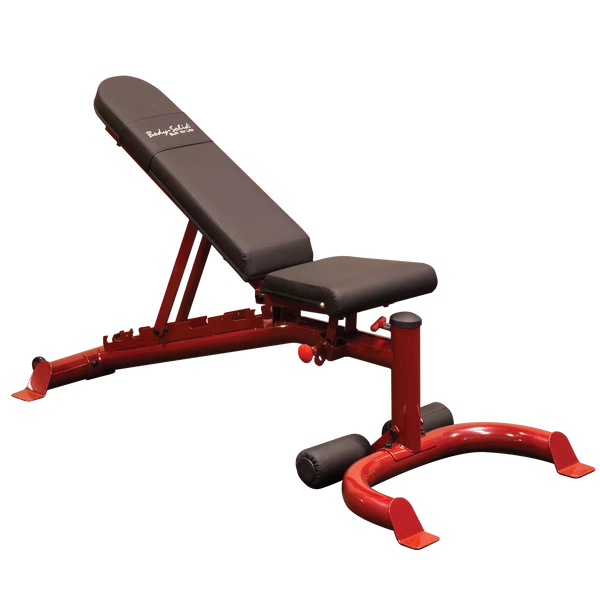 Body-Solid Body Solid Flat/Incline/Decline Bench, RED FRAME 1 Body-Solid Body Solid Flat/Incline/Decline Bench, RED FRAME