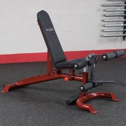 Body-Solid Body Solid Flat/Incline/Decline Bench, RED FRAME 23 Body-Solid Body Solid Flat/Incline/Decline Bench, RED FRAME