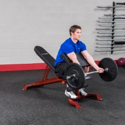 Body-Solid Body Solid Flat/Incline/Decline Bench, RED FRAME 20 Body-Solid Body Solid Flat/Incline/Decline Bench, RED FRAME
