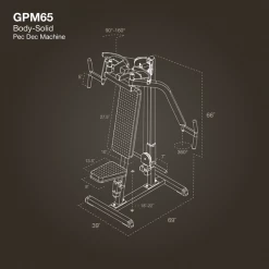 Body-Solid Body Solid Pec Dec Machine