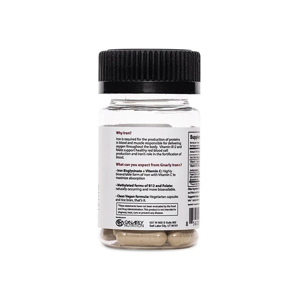 Gnarly Nutrition Gnarly Baseline Iron Supplement Vitamins & Minerals 2 Gnarly Nutrition Gnarly Baseline Iron Supplement Vitamins & Minerals