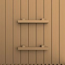 Golden Designs 2 Person Traditional Steam Sauna - Canadian Red Cedar