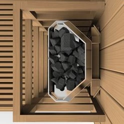 Golden Designs 2 Person Traditional Steam Sauna - Canadian Red Cedar