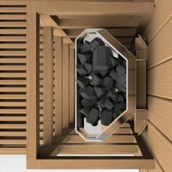 Golden Designs Copenhagen Edition 3 Person Traditional Steam Sauna - Canadian Red Cedar Heat Therapy 18 Golden Designs Copenhagen Edition 3 Person Traditional Steam Sauna - Canadian Red Cedar Heat Therapy