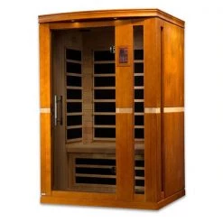 Dynamic Saunas Heat Therapy Dynamic Vittoria 2-person Low EMF FAR Infrared Sauna (Canadian Hemlock)