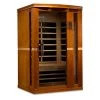 Dynamic Saunas Heat Therapy Dynamic Vittoria 2-person Low EMF FAR Infrared Sauna (Canadian Hemlock)