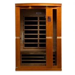 Dynamic Saunas Heat Therapy Dynamic Vittoria 2-person Low EMF FAR Infrared Sauna (Canadian Hemlock)
