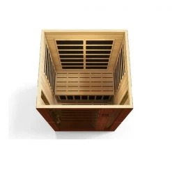 Dynamic Saunas Heat Therapy Dynamic Vittoria 2-person Low EMF FAR Infrared Sauna (Canadian Hemlock)