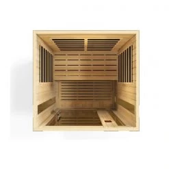 Dynamic Saunas Heat Therapy Dynamic Vittoria 2-person Low EMF FAR Infrared Sauna (Canadian Hemlock)