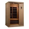 Dynamic Saunas Dynamic Venice Elite 2-person Ultra Low EMF FAR Infrared Sauna (Canadian Hemlock)