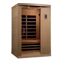 Dynamic Saunas Dynamic Venice Elite 2-person Ultra Low EMF FAR Infrared Sauna (Canadian Hemlock)