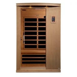 Dynamic Saunas Dynamic Venice Elite 2-person Ultra Low EMF FAR Infrared Sauna (Canadian Hemlock)