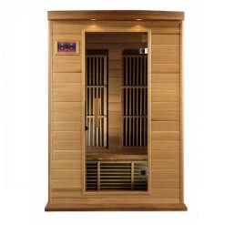Maxxus Saunas Heat Therapy Maxxus 2-Person Low EMF FAR Infrared Sauna (Canadian Red Cedar)