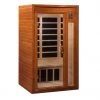 Dynamic Saunas Dynamic Barcelona 1-2-person Low EMF FAR Infrared Sauna (Canadian Hemlock)
