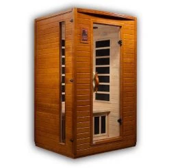 Dynamic Saunas Heat Therapy Dynamic Versailles 2-person Low EMF FAR Infrared Sauna (Canadian Hemlock)