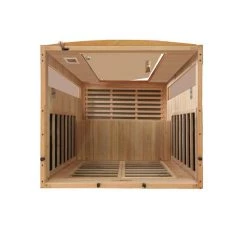 Dynamic Saunas Heat Therapy Dynamic Versailles 2-person Low EMF FAR Infrared Sauna (Canadian Hemlock)