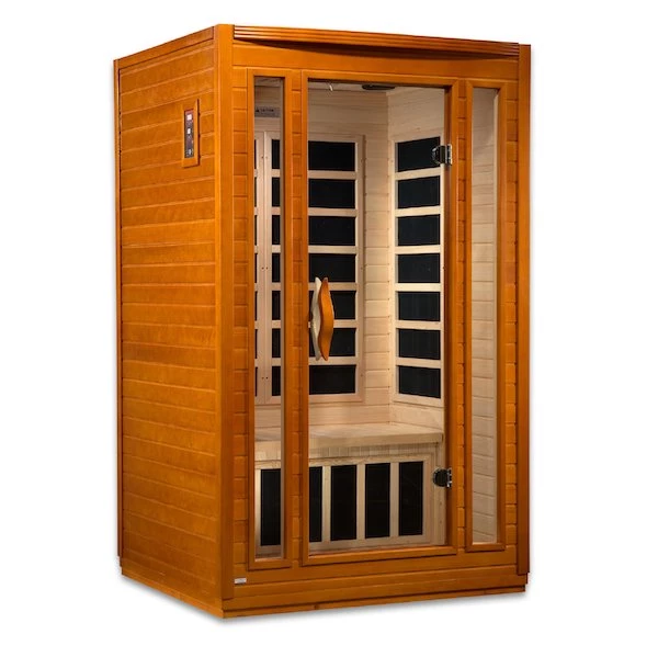 Dynamic Saunas Dynamic San Marino 2-Person Low EMF FAR Infrared Sauna (Canadian Hemlock) 1 Dynamic Saunas Dynamic San Marino 2-Person Low EMF FAR Infrared Sauna (Canadian Hemlock)
