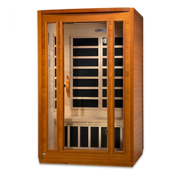 Dynamic Saunas Dynamic San Marino 2-Person Low EMF FAR Infrared Sauna (Canadian Hemlock) 2 Dynamic Saunas Dynamic San Marino 2-Person Low EMF FAR Infrared Sauna (Canadian Hemlock)