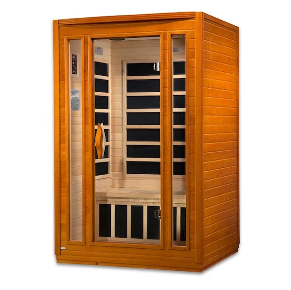 Dynamic Saunas Dynamic San Marino 2-Person Low EMF FAR Infrared Sauna (Canadian Hemlock) 3 Dynamic Saunas Dynamic San Marino 2-Person Low EMF FAR Infrared Sauna (Canadian Hemlock)