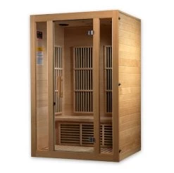 Maxxus Saunas Heat Therapy Maxxus Seattle 2-Person Low EMF FAR Infrared Sauna (Canadian Hemlock)