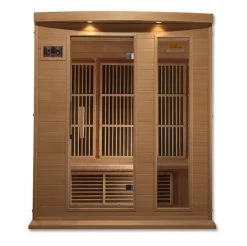Maxxus Saunas Maxxus 3-Person Low EMF FAR Infrared Sauna (Canadian Hemlock)