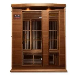Maxxus Saunas Maxxus 3-Person Low EMF FAR Infrared Sauna (Canadian Red Cedar)
