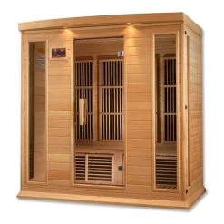 Maxxus Saunas Heat Therapy Maxxus 4-Person Low EMF FAR Infrared Sauna (Canadian Hemlock)