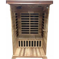 SunRay Sedona 1 Person Cedar Sauna With Carbon Heaters