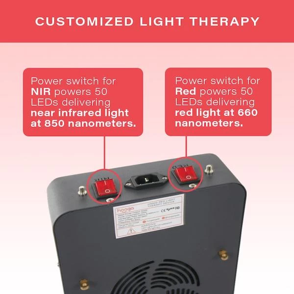 Hooga HG500 Red Light Therapy Device 8 Hooga HG500 Red Light Therapy Device