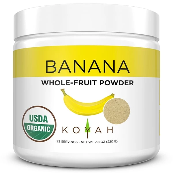 Superfoods & Greens KOYAH Organic Banana Powder 1 Superfoods & Greens KOYAH Organic Banana Powder