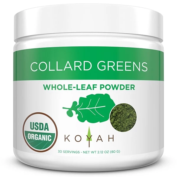 KOYAH Organic Collard Greens Powder 1 KOYAH Organic Collard Greens Powder