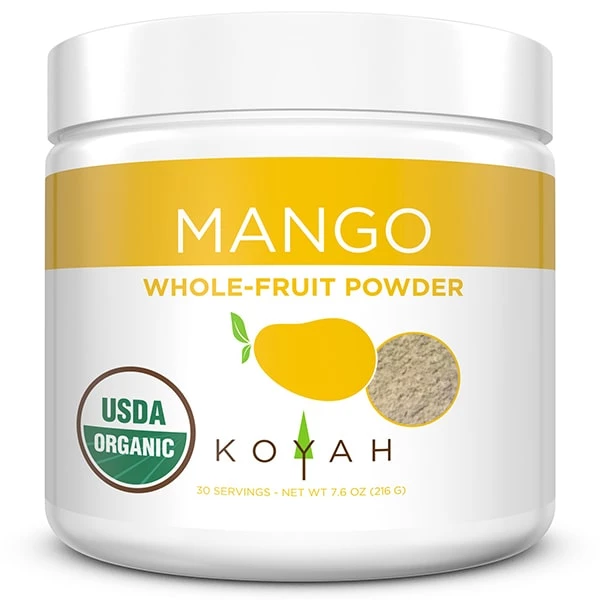 Superfoods & Greens KOYAH Organic Mango Powder 1 Superfoods & Greens KOYAH Organic Mango Powder