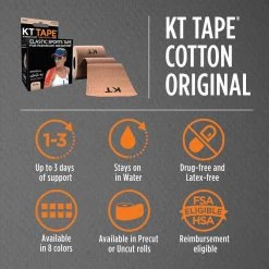 KT Tape Original Un-Cut Kinesiology Tape 10 KT Tape Original Un-Cut Kinesiology Tape