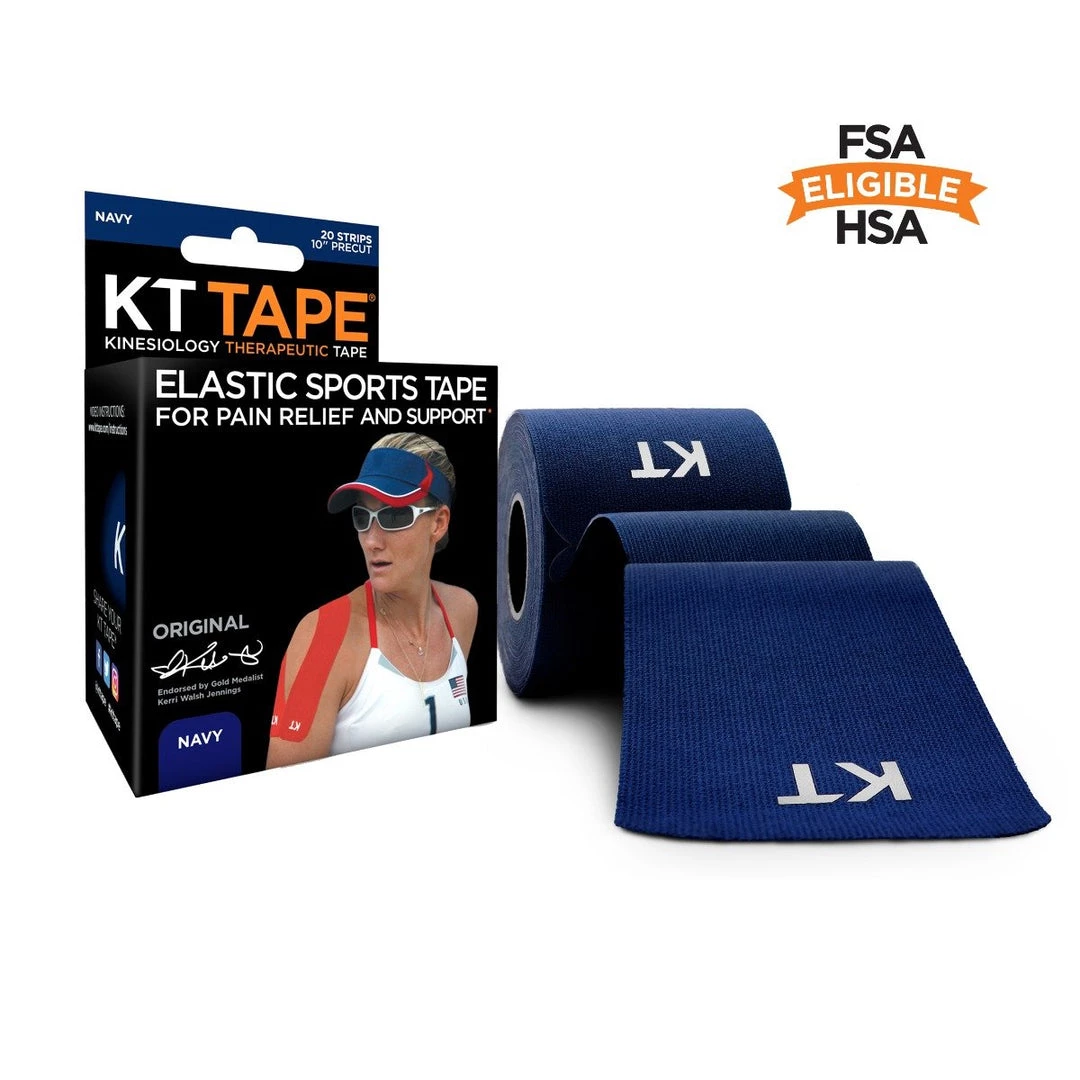 Athletic Recovery KT Tape Original Pre-Cut Kinesiology Tape 6 Athletic Recovery KT Tape Original Pre-Cut Kinesiology Tape